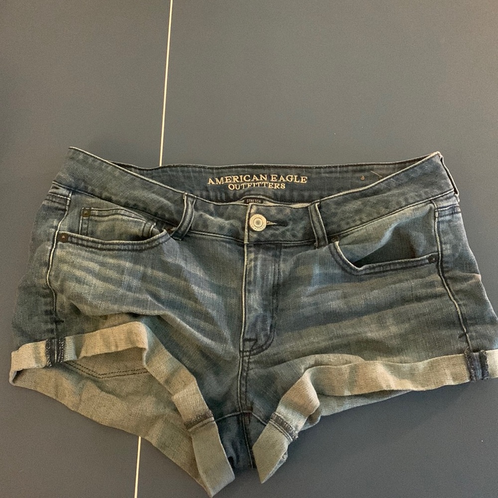 Jean shorts, American Eagle, size 12